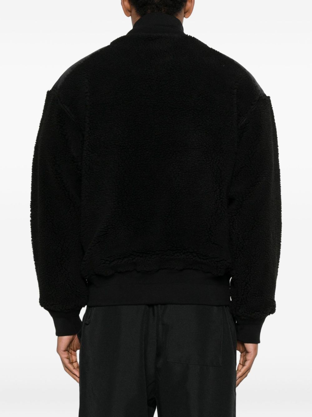 Bomber con zip in nero Oamc peacemaker - uomo 