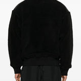 Bomber con zip in nero Oamc peacemaker - uomo 