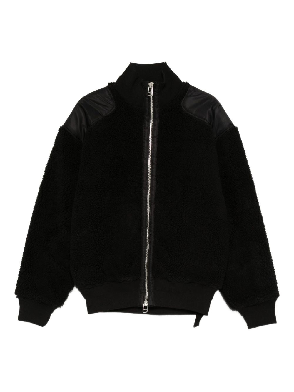 Bomber con zip in nero Oamc peacemaker - uomo 