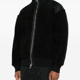 Bomber con zip in nero Oamc peacemaker - uomo 