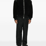 Bomber con zip in nero Oamc peacemaker - uomo 
