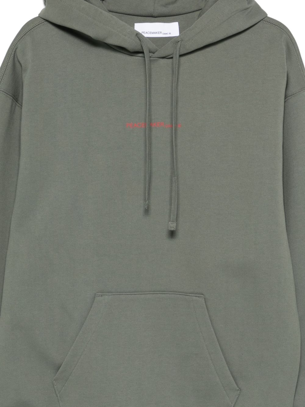 Felpa con cappuccio pigeon in grigio Oamc peacemaker - uomo 