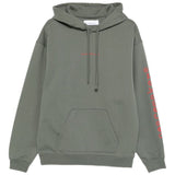 Felpa con cappuccio pigeon in grigio Oamc peacemaker - uomo 