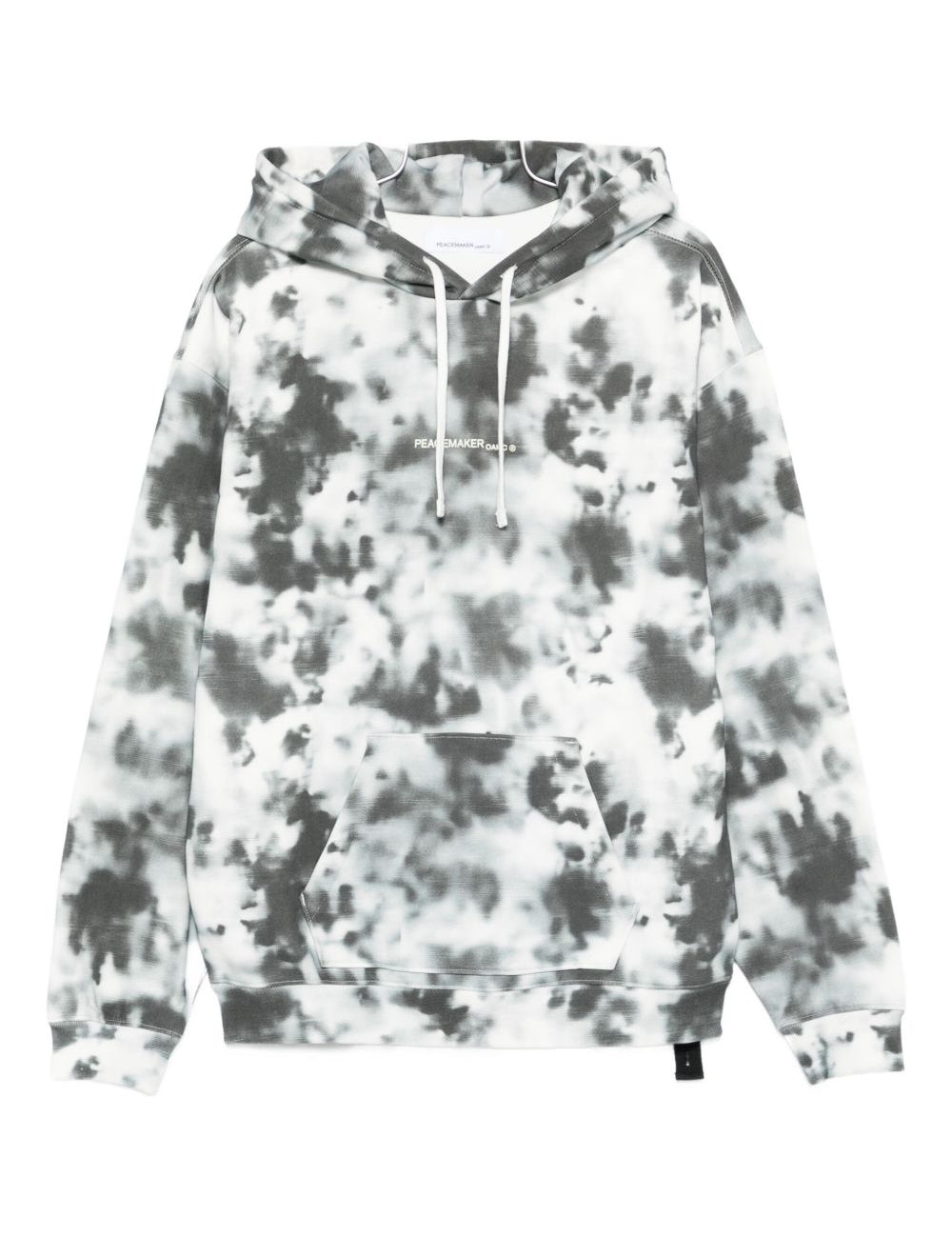Felpa con cappuccio in bianco Oamc peacemaker - uomo 