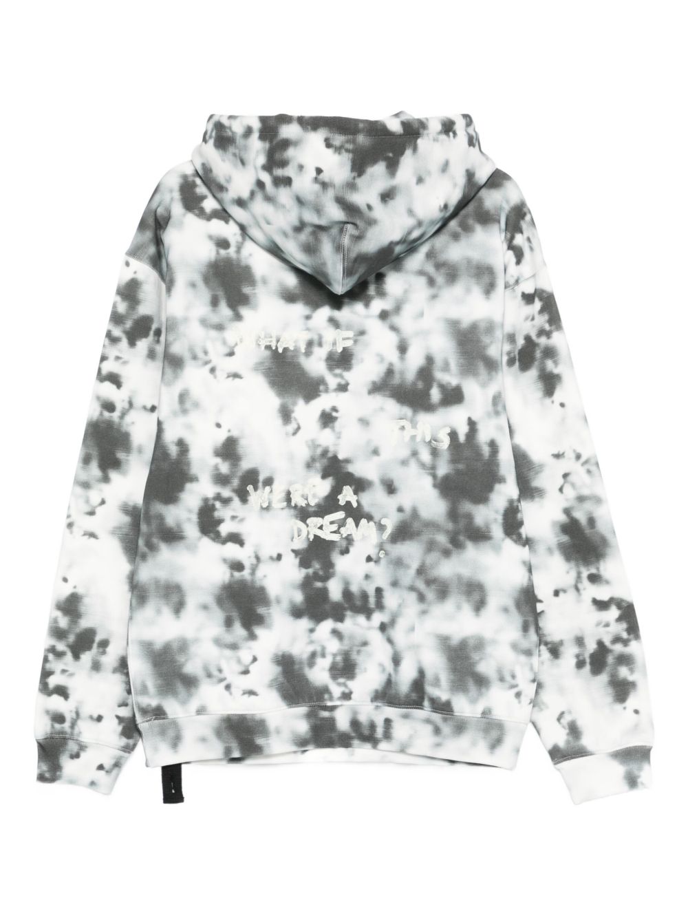 Felpa con cappuccio in bianco Oamc peacemaker - uomo 