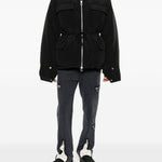 Giacca m65 con tasche a patta in nero Oamc peacemaker - uomo 