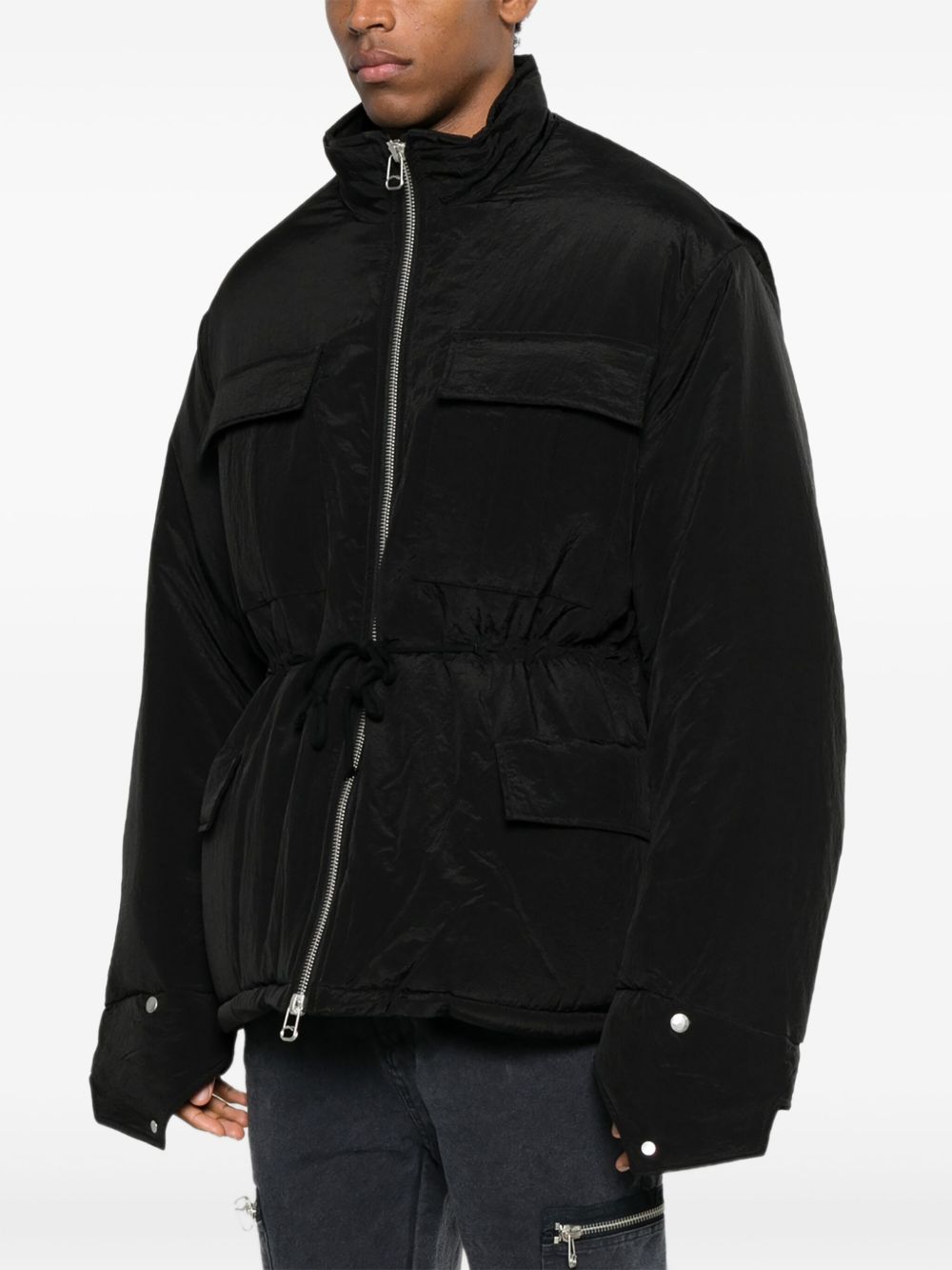 Giacca m65 con tasche a patta in nero Oamc peacemaker - uomo 
