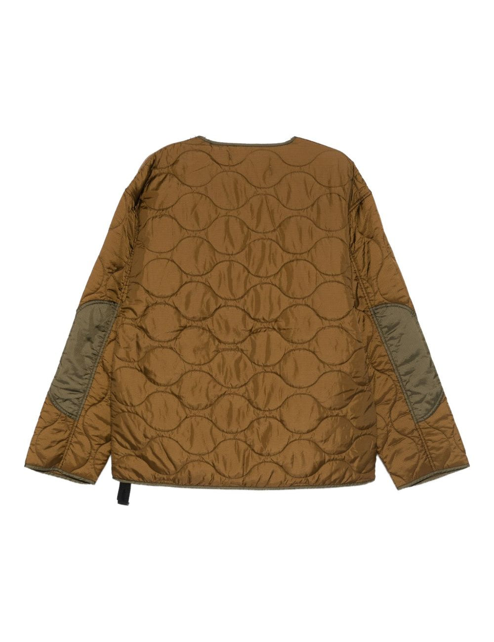 Giacca trapuntata con zip in marrone Oamc Peacemaker - uomo 