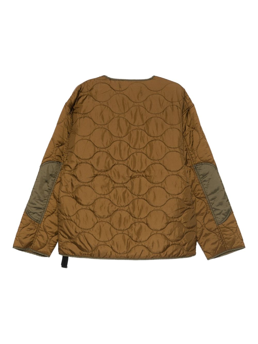 Giacca trapuntata con zip in marrone Oamc Peacemaker - uomo 