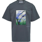 T-shirt con stampa in grigio Oamc Peacemaker - uomo 