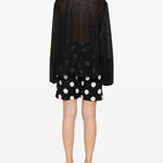 Blusa con decorazione in nero Oséree - donna 