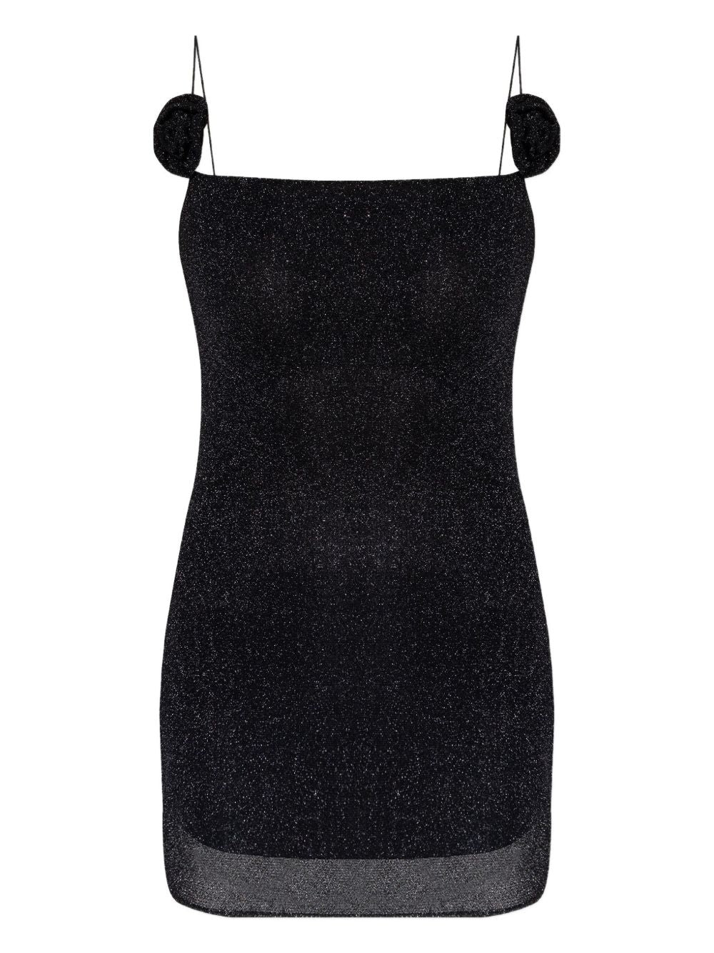 Miniabito scintillante in nero Oséree - donna 