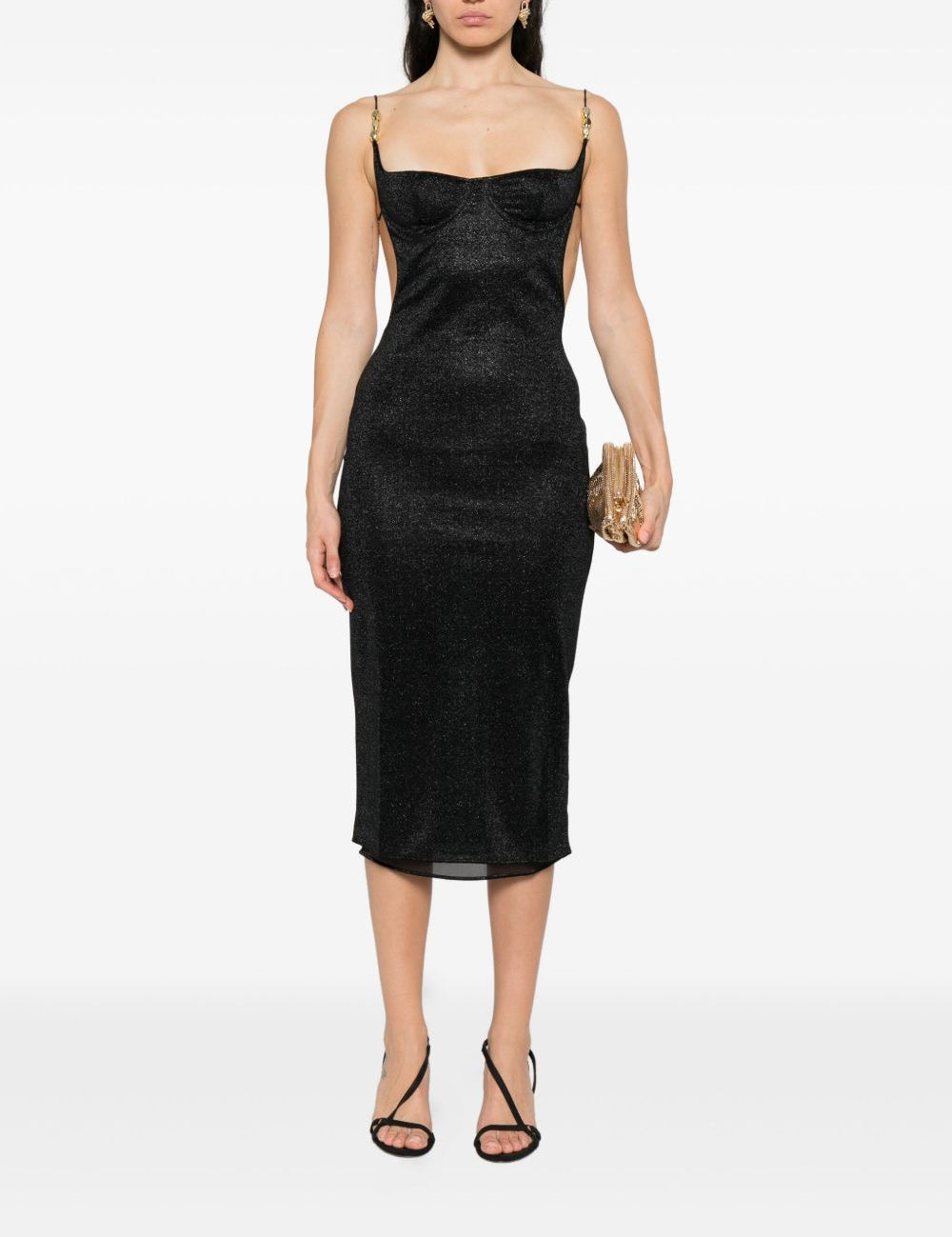 Abito Glazed Lumière in nero Oséree - donna 