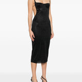 Abito Glazed Lumière in nero Oséree - donna 