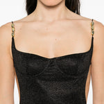 Abito Glazed Lumière in nero Oséree - donna 
