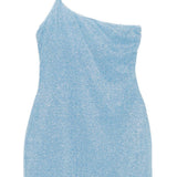 Abito monospalla con decorazione in blu Oséree - donna 