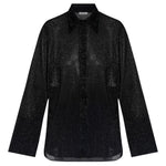 Camicia scintillante in nero Oséree - donna 