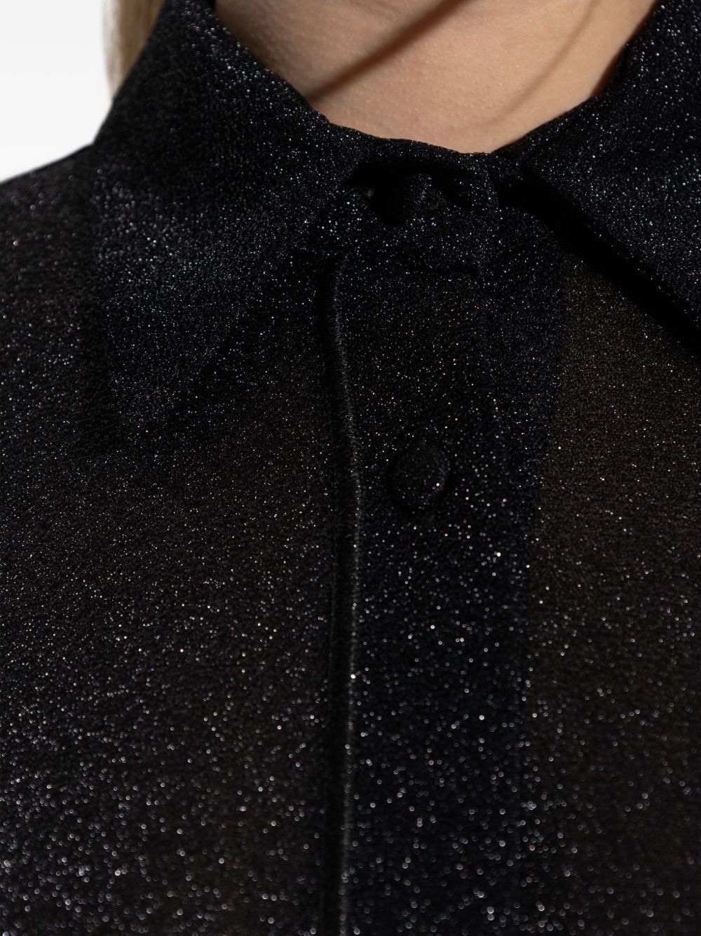 Camicia scintillante in nero Oséree - donna 