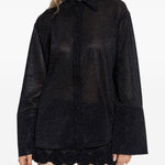 Camicia scintillante in nero Oséree - donna 
