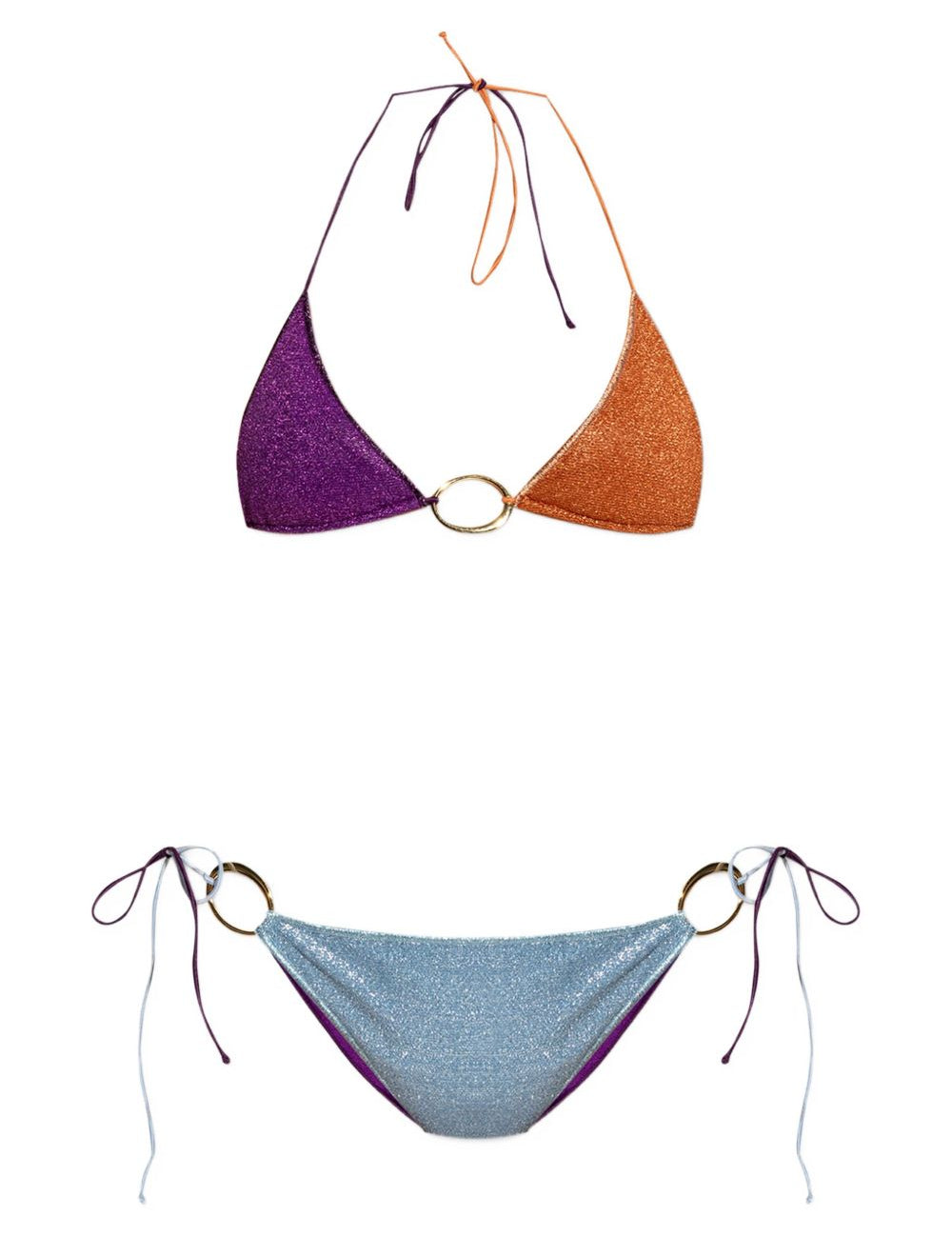 Bikini lumiere glazed in multicolore Oséree - donna 