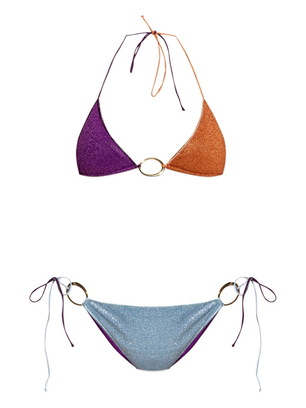 Bikini lumiere glazed in multicolore Oséree - donna 