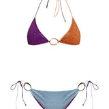 Bikini lumiere glazed in multicolore Oséree - donna 