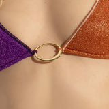 Bikini lumiere glazed in multicolore Oséree - donna 