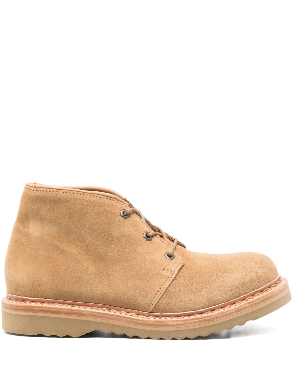 Stivali chukka in camoscio in beige Our legacy - uomo 