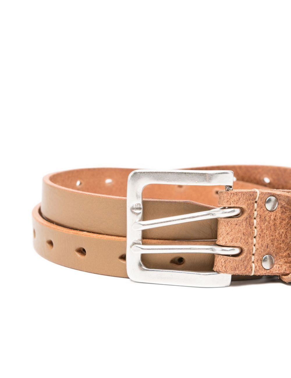 Cintura con fibbia  in beige Our legacy - uomo 