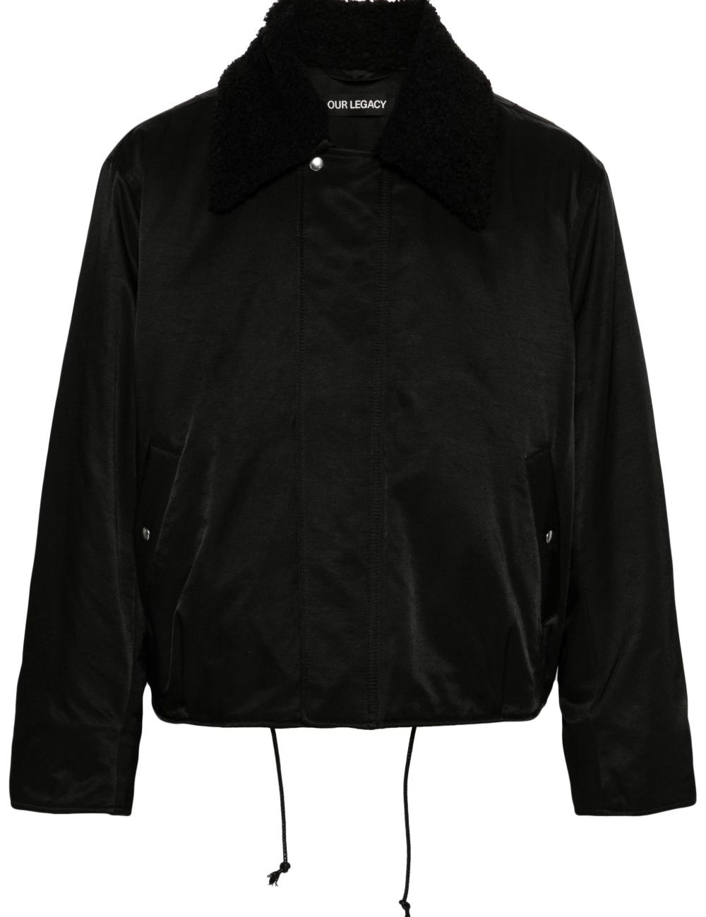 Giacca impermiabile ace in nero Our legacy - uomo 