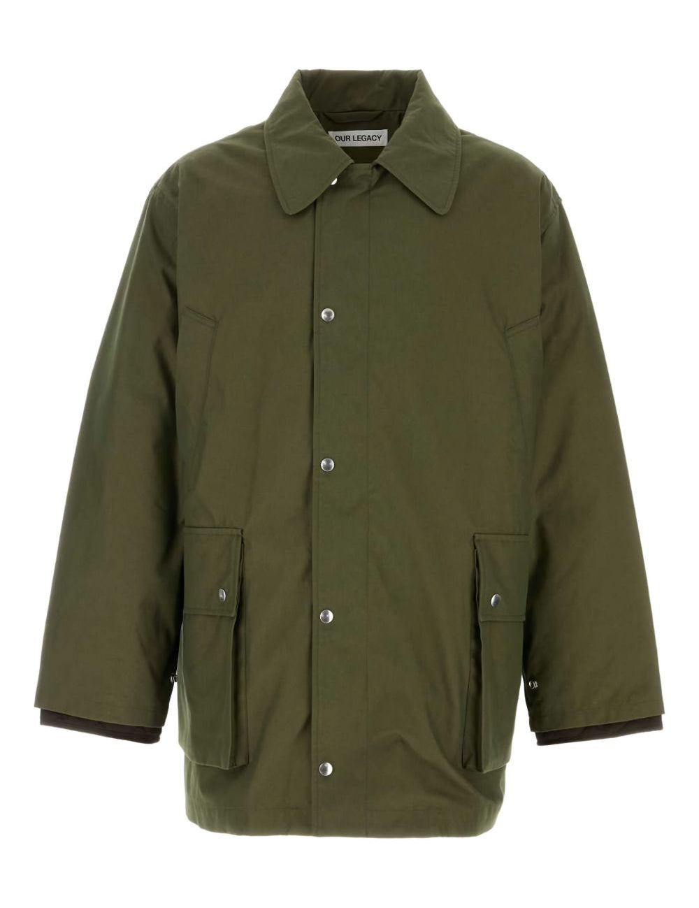 Giacca in cotone hunter in verde Our legacy - uomo 