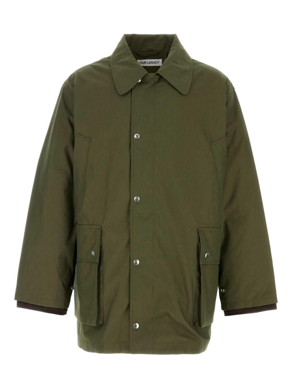 Giacca in cotone hunter in verde Our legacy - uomo 