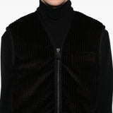 Gilet in cotone in nero Our legacy - uomo 