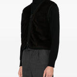 Gilet in cotone in nero Our legacy - uomo 