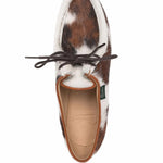 Derby allacciate in cavallino michael in marrone e bianco Paraboot - donna 