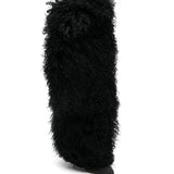 Stivali furry in nero Paris texas - donna 