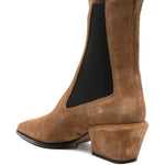 Stivaletti bettina in camoscio in beige Paris texas - donna 