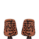 Mules con stampa nimalier Nina in marrone Paris Texas - donna 
