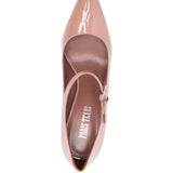 Decollete Lidia Mary Jane con cinturino in rosa 