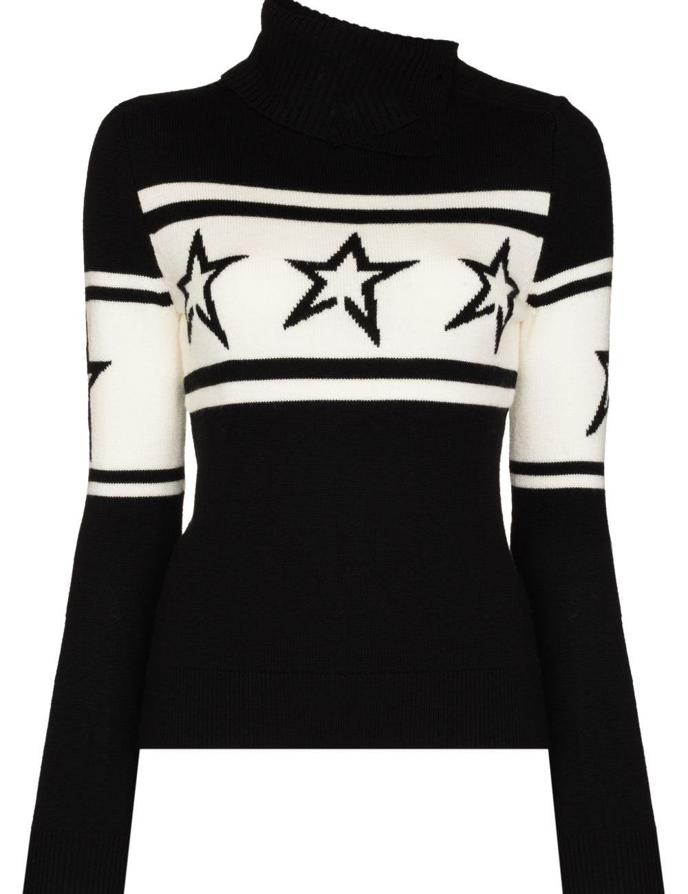 Maglione a collo alto Schild in nero Perfect moment - donna 