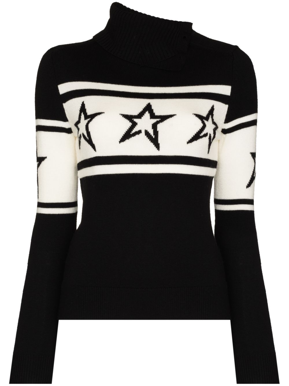 Maglione a collo alto Schild in nero Perfect moment - donna 