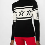 Maglione a collo alto Schild in nero Perfect moment - donna 