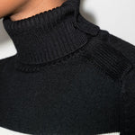 Maglione a collo alto Schild in nero Perfect moment - donna 