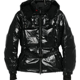 Bomber con cappuccio in nero Perfect moment - donna 