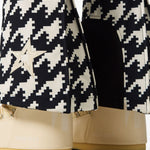 Tuta da sci con fantasia jb in bianco e nero Perfect moment - donna 