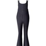 Tuta da sci con fantasia jb in nero Perfect moment - donna 