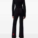 Tuta da sci svasata in nero Perfect moment - donna 