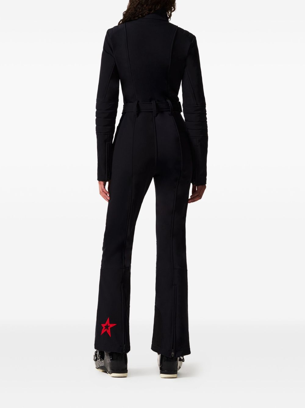 Tuta da sci svasata in nero Perfect moment - donna 