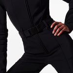 Tuta da sci svasata in nero Perfect moment - donna 