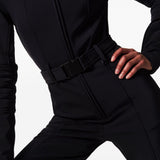 Tuta da sci svasata in nero Perfect moment - donna 